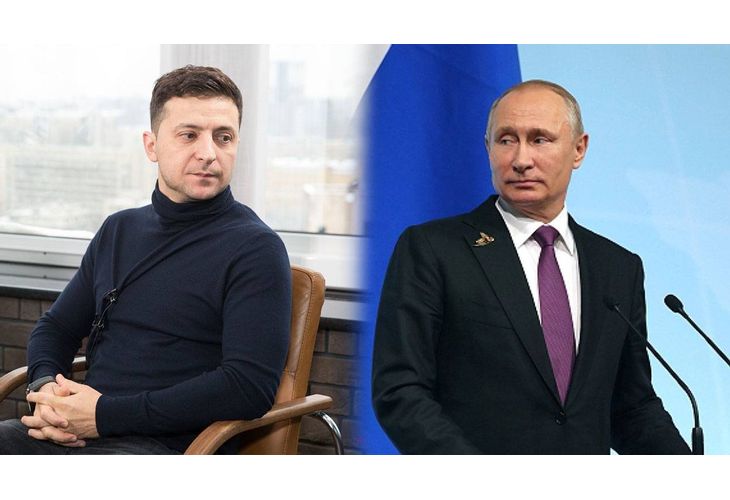 Украинският президент Зеленски покани Путин на среща Украинският президент Зеленски покани Путин на среща